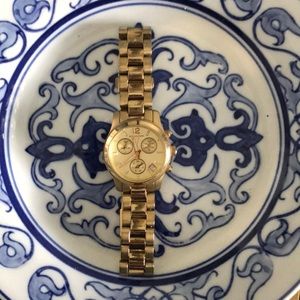 Gold Michael Kors Wrist Watch